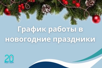 График работы в новогодние праздники